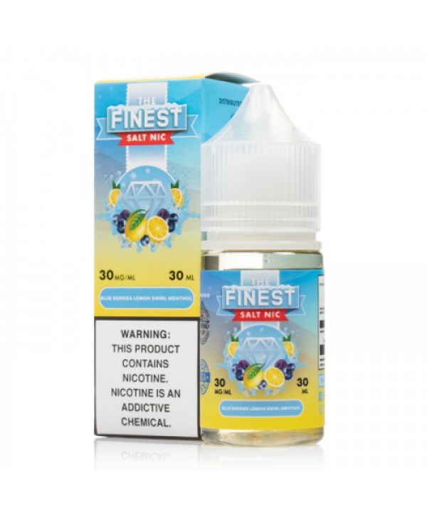 Blue Berries Lemon Swirl Menthol by Finest SaltNic E-Liquid