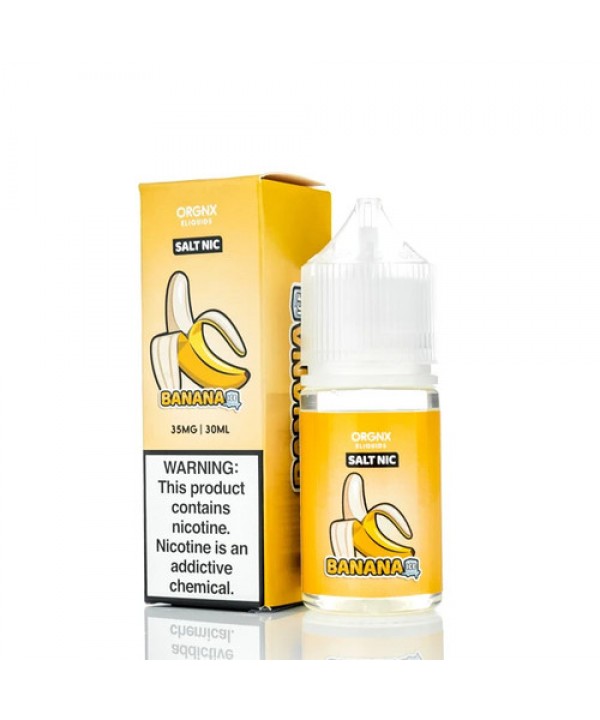 Banana Ice By ORGNX Salt E-Liquid