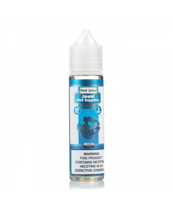 Jewel Mint Sapphire Iced by Pod Juice E-Liquid