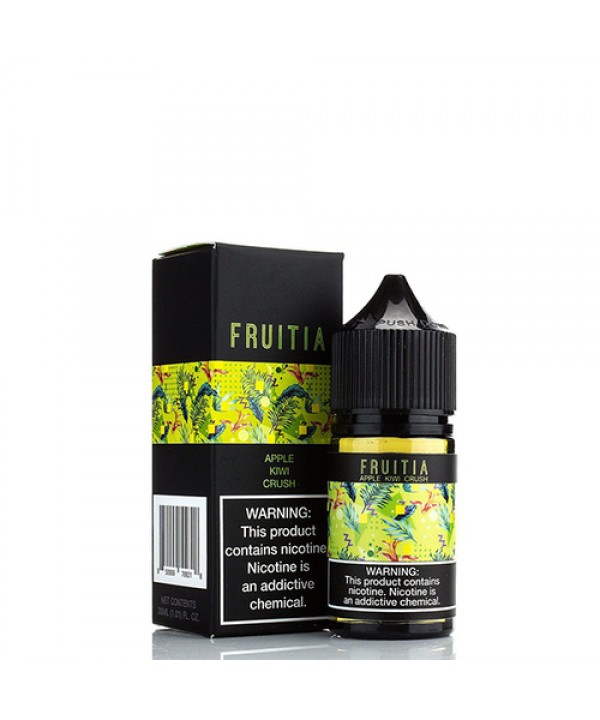 Apple Kiwi Crush by Fruitia Salt E-Liquid
