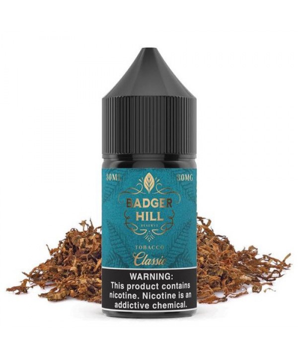 Classic by Badger Hill Reserve Salt E-Liquid