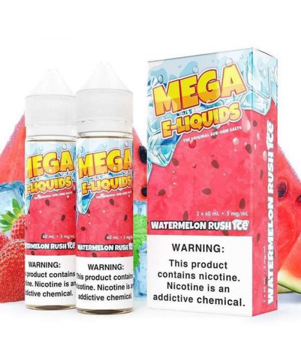 Watermelon Rush Ice by Mega E-Liquid