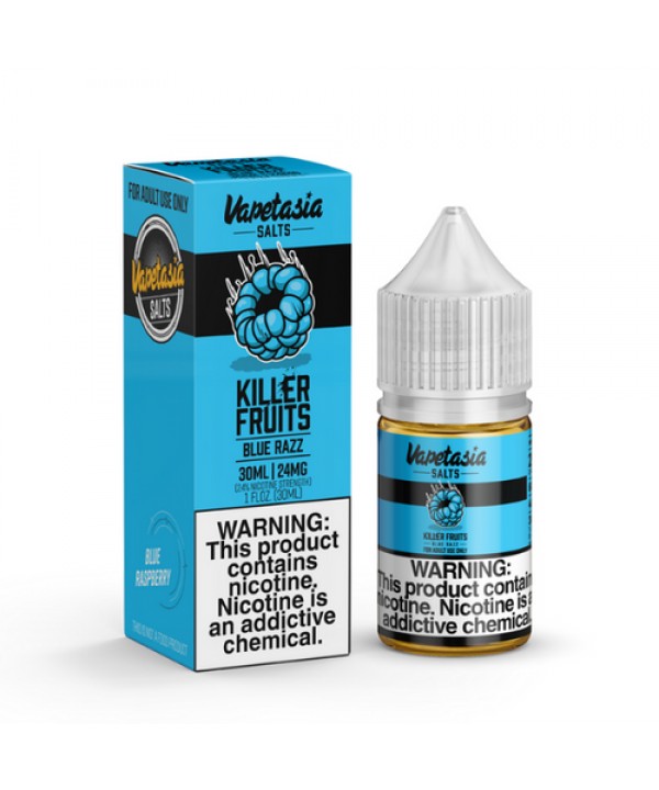 Killer Fruits Blue Razz by Vapetasia Tobacco-Free Nicotine Salts Series E-Liquid