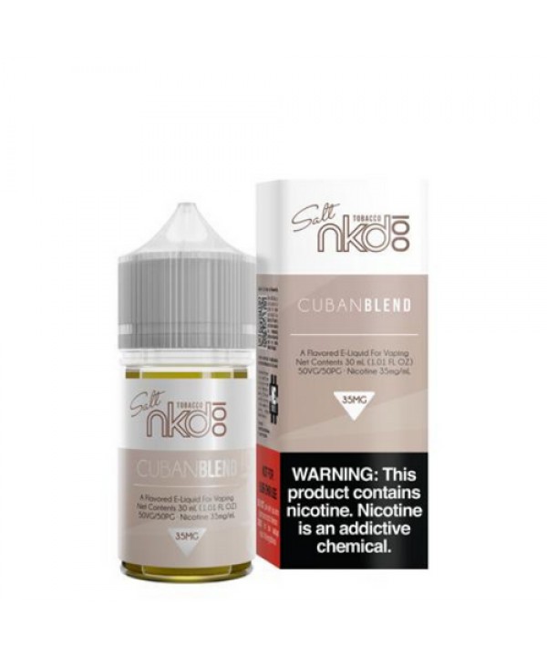 Cuban Blend by Naked Tobacco-Free Nicotine Salt Series E-Liquid