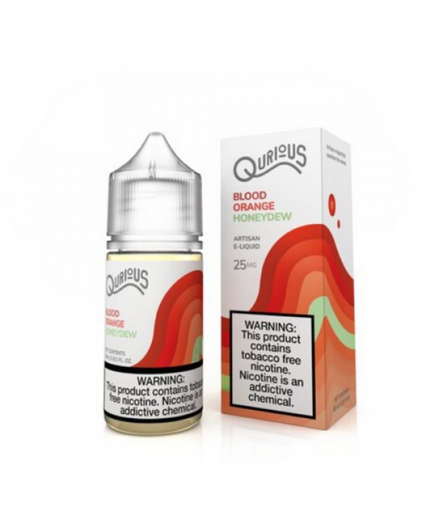 Blood Orange Honeydew by Qurious Tobacco-Free Nicotine Salt Series E-Liquid