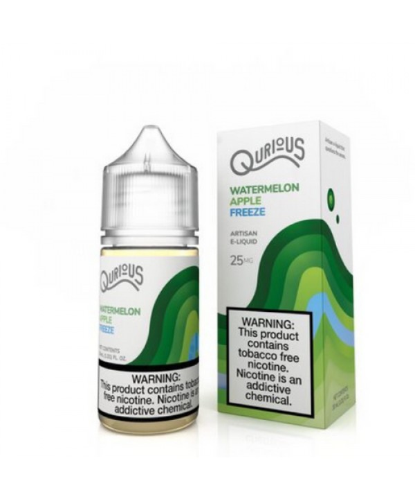 Watermelon Apple Freeze by Qurious Tobacco-Free Nicotine Salt Series E-Liquid