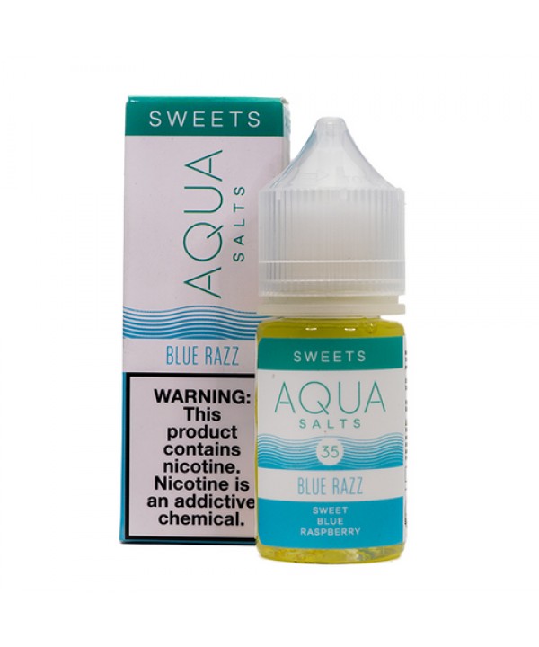 Rush (Blue Razz) by Aqua Salts E-Liquid