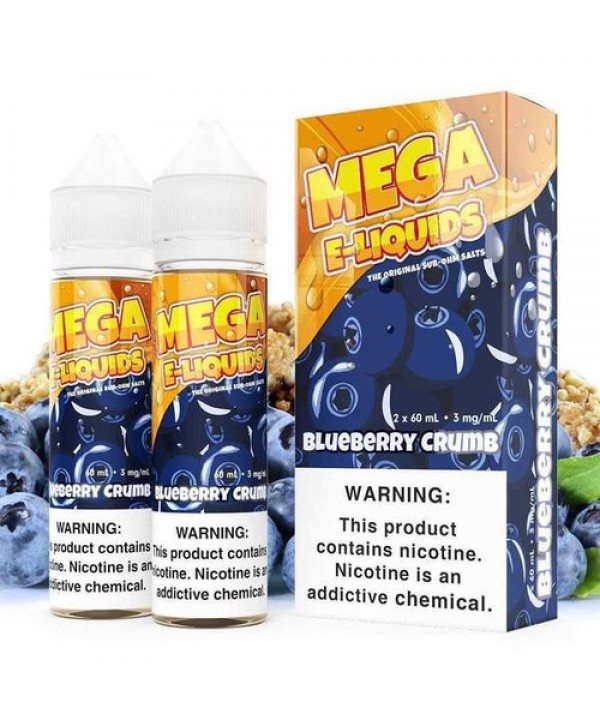 Blueberry Crumble by Mega E-Liquid Blueberry Crumble by Mega E-Liquid