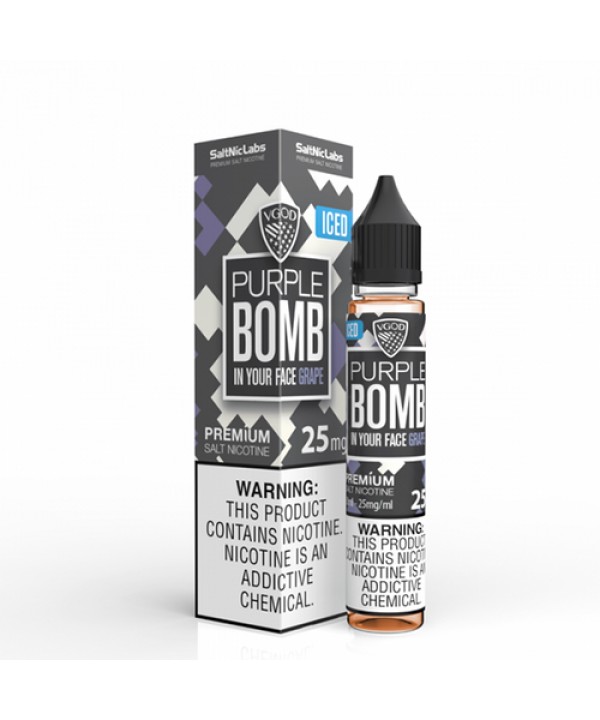 Iced Purple Bomb By VGOD Salt E-Liquid