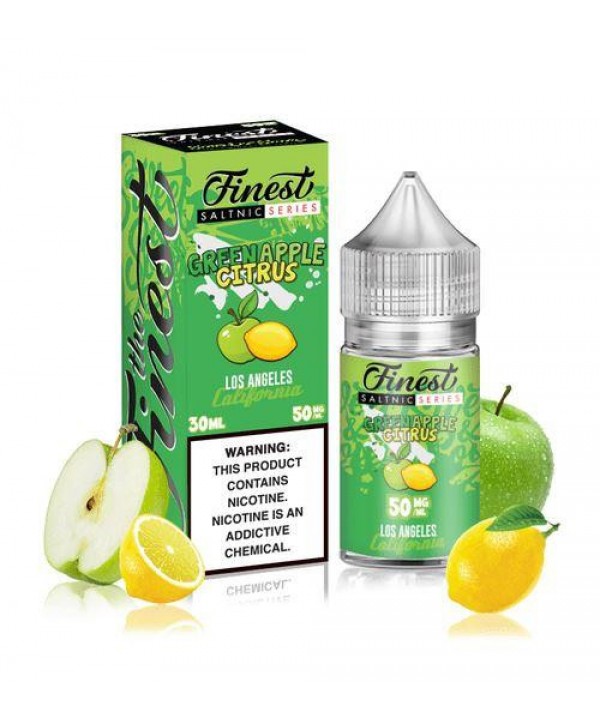 Green Apple Citrus by Finest SaltNic E-Liquid