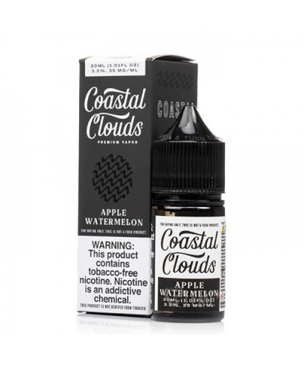 Apple Watermelon by Coastal Clouds Salt TFN E- Liquid