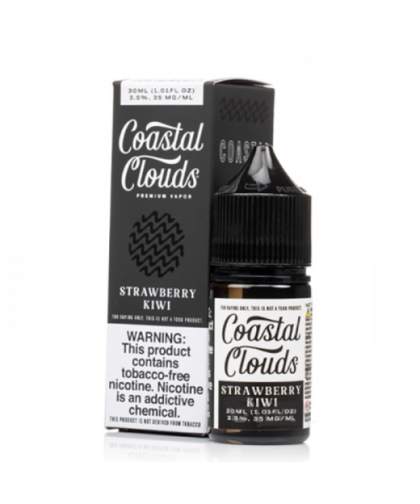 Strawberry Kiwi by Coastal Clouds Salt TFN E- Liqu...