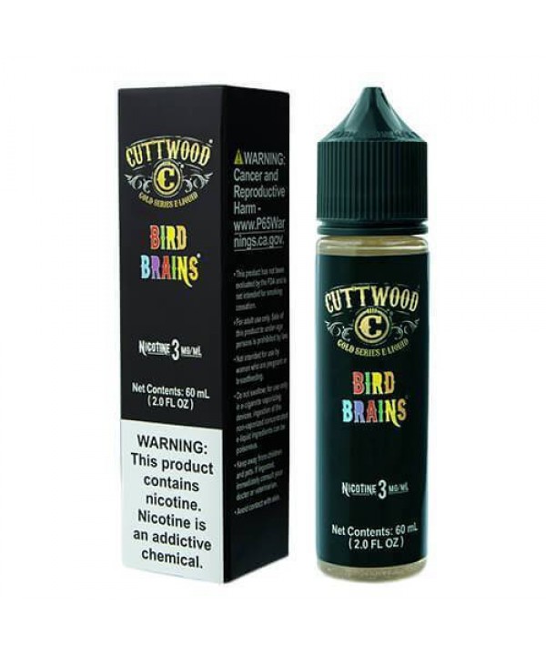 Bird Brains by Cuttwood E-Liquid (60ML)