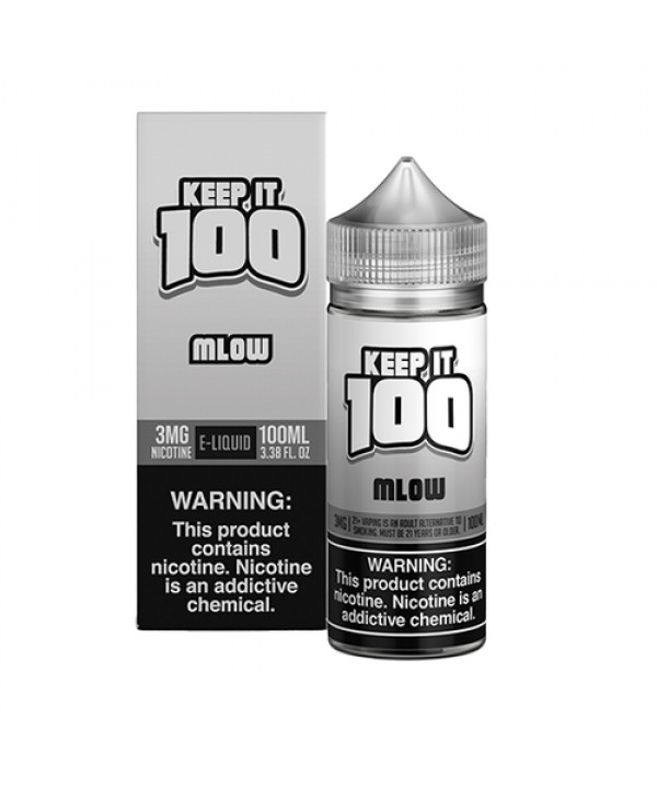 Mlow by Keep It 100 Tobacco-Free Nicotine Series E-Liquid