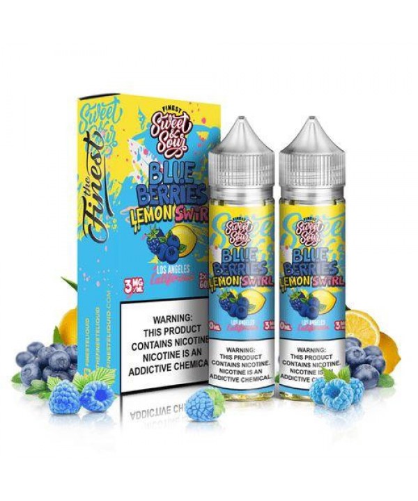 Blue Berries Lemon Swirl by Finest Sweet & Sour E-Liquid