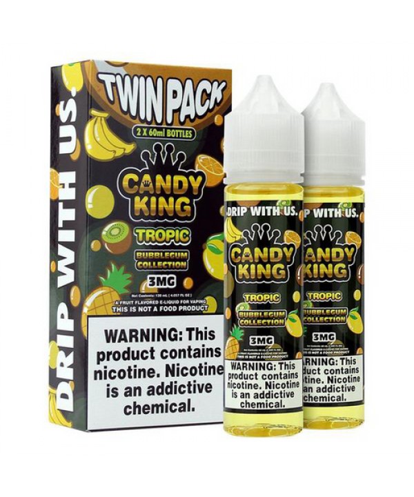 Tropic By Candy King Bubblegum Collection E-Liquid