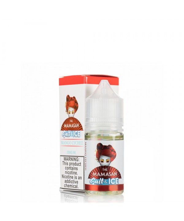 Mango Lychee by The Mamasan Ice Salt E-Liquid