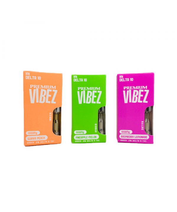 Premium Vibez Delta-10 Cartridge | 1-Gram