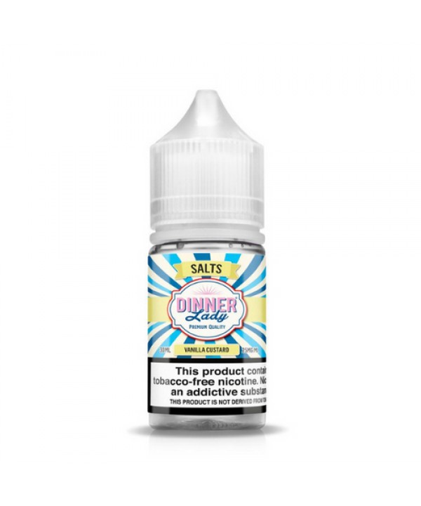 Vanilla Custard by Dinner Lady Tobacco-Free Nicotine Salt Series E-Liquid