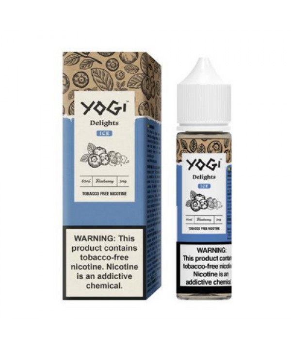 Blueberry Ice by Yogi Delights Tobacco-Free Nicotine Series E-Liquid