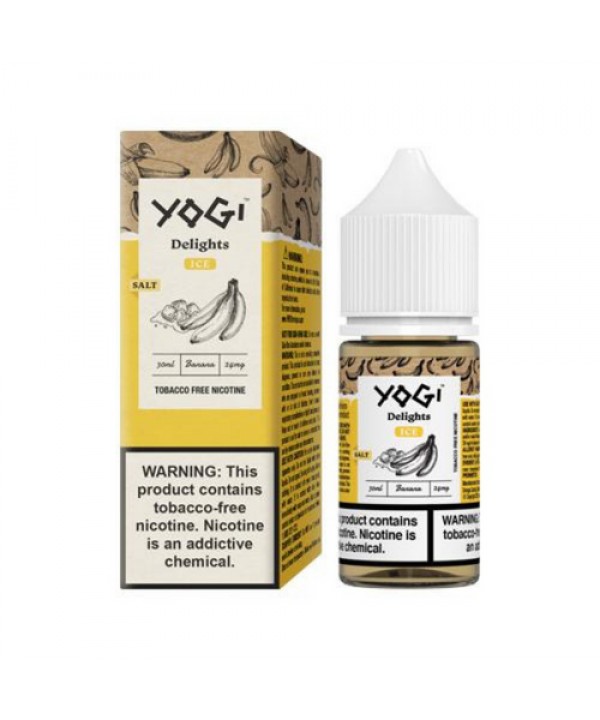 Banana Ice by Yogi Delights Tobacco-Free Nicotine Salt Series E-Liquid