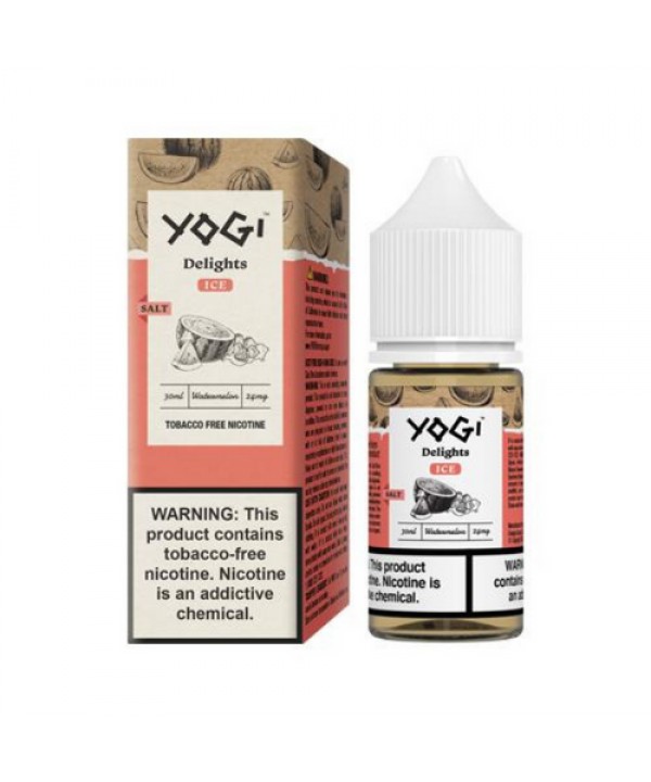 Watermelon Ice by Yogi Delights Tobacco-Free Nicotine Salt Series E-Liquid