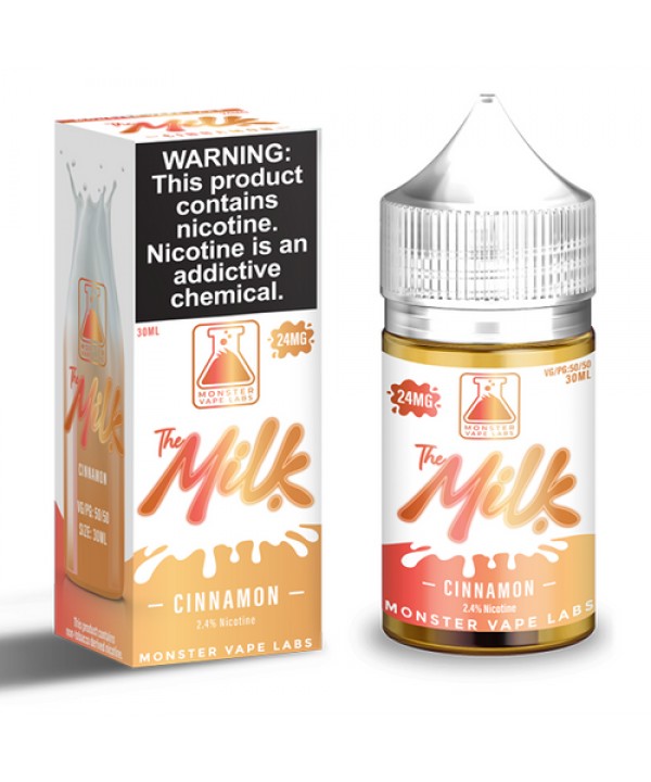 Cinnamon by The Milk Tobacco-Free Nicotine Salt Se...