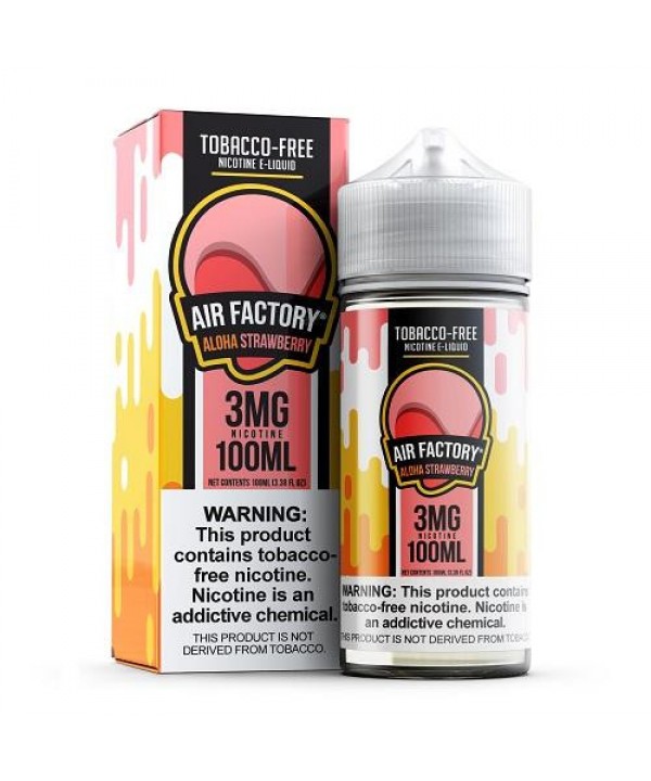 Aloha Strawberry by Air Factory Tobacco-Free Nicotine Nicotine E-Liquid