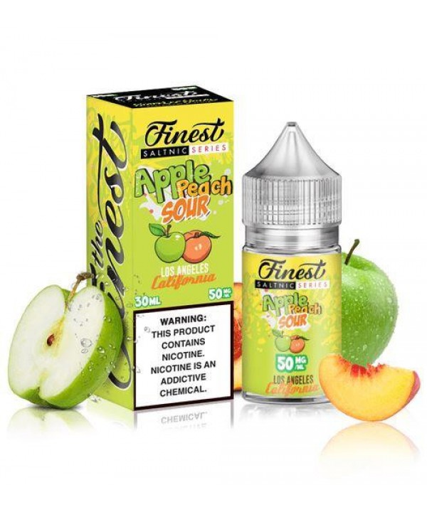 Apple Peach Sour by Finest SaltNic E-Liquid