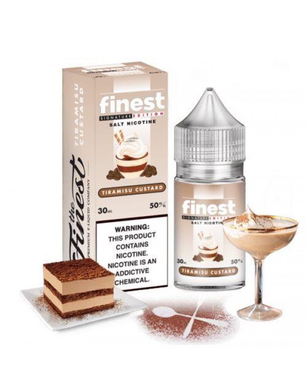 Tiramisu Custard by Finest SaltNic E-Liquid