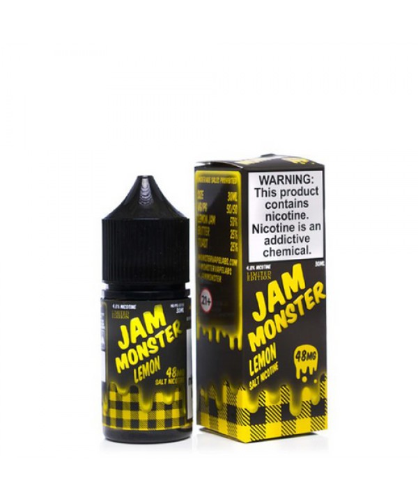 Lemon By Jam Monster Salts E-Liquid