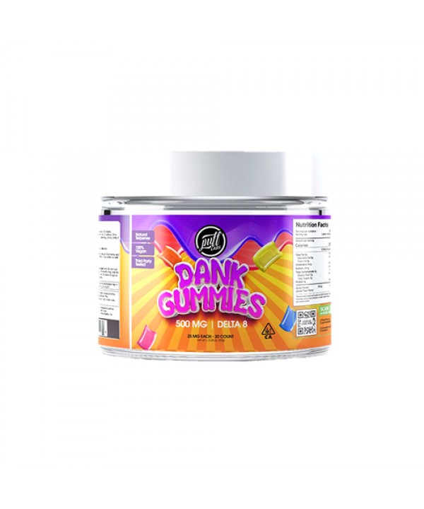 Puff Labs Delta-8 Dank Assorted Flavor Gummies | 5...