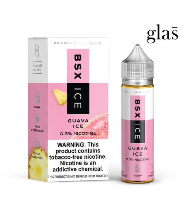 Guava Ice by GLAS BSX Tobacco-Free Nicotine Series E-Liquid