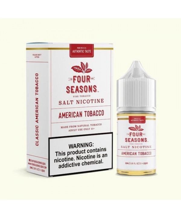 American Tobacco by Four Seasons Salts Series E-Li...