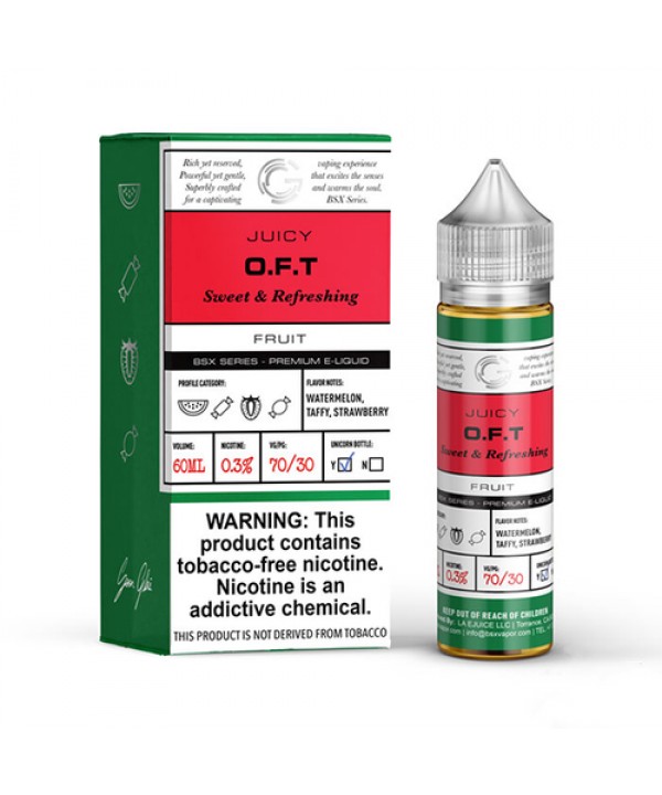 OFT by GLAS BSX Series Tobacco-Free Nicotine E-Liquid