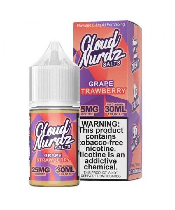 Grape Strawberry by Cloud Nurdz TFN Salts E-Liquid