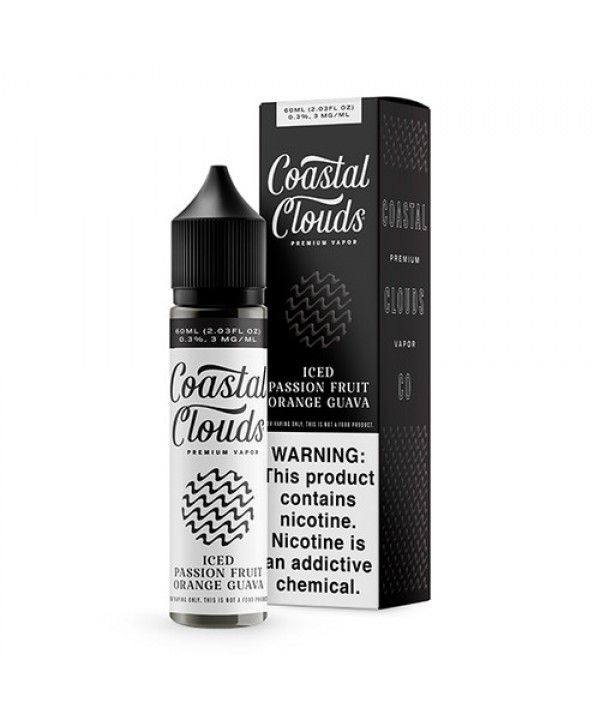 Passion Fruit Orange Guava Ice By Coastal Clouds E-Liquid