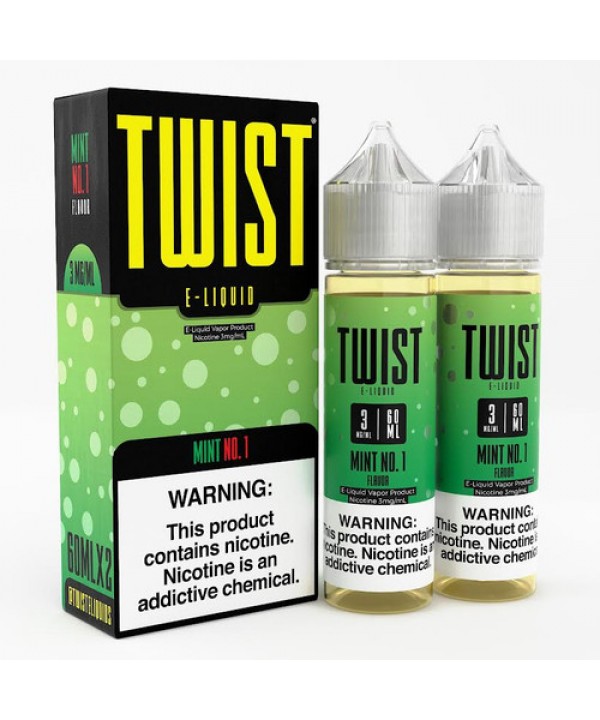 Mint No.1 By Twist E-Liquid (2x60ml)