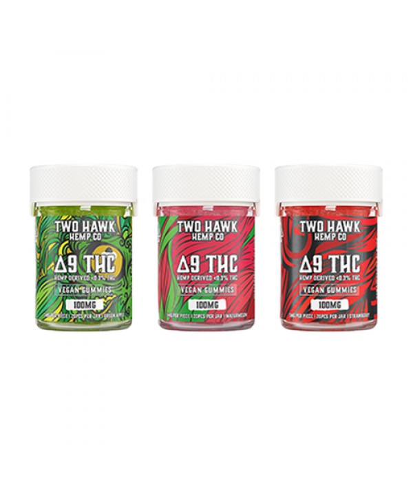 Two Hawk Hemp – D9 Gummies | 100mg