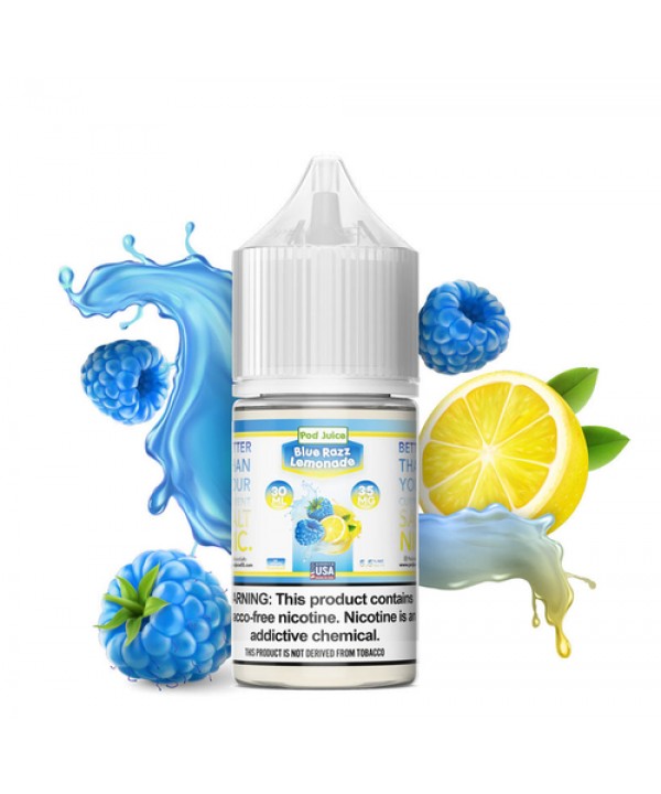 Blue Razz Lemonade by Pod Juice Salt