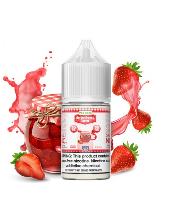 Strawberry Jam by Pod Juice Salt