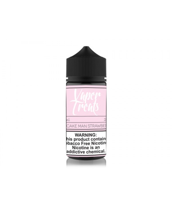 The Cupcake Man - Strawberry by Vaper Treats 100mL...