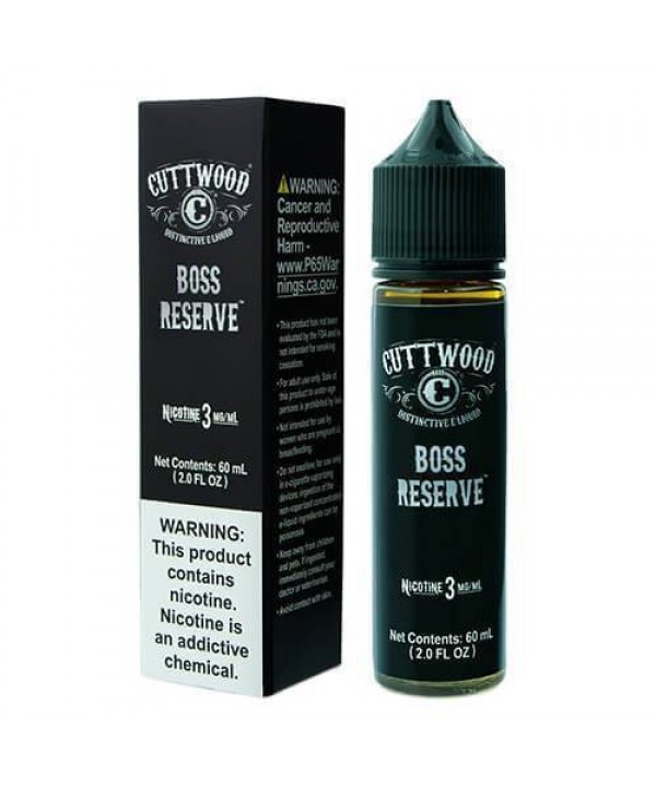 Boss Reserve by Cuttwood E-Liquid (60ML)