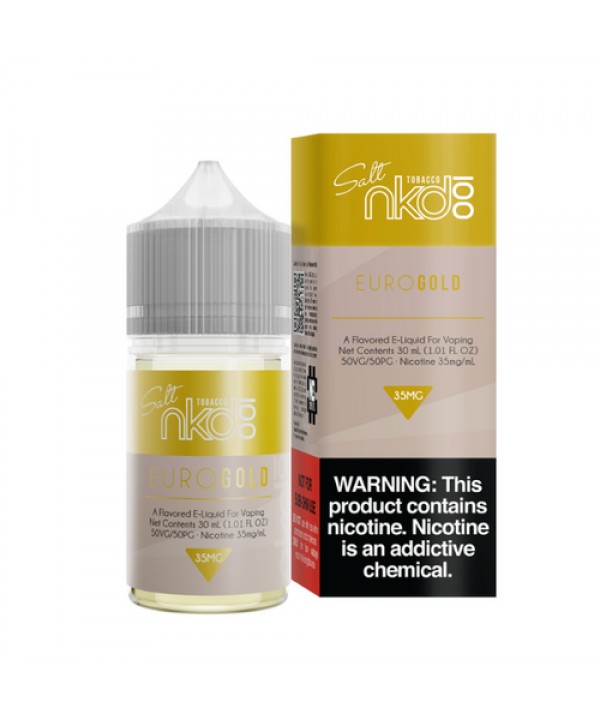 Euro Gold Blend by Naked Tobacco-Free Nicotine Sal...