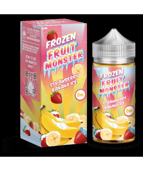 Strawberry Banana Ice by Jam Monster Series E-Liqu...
