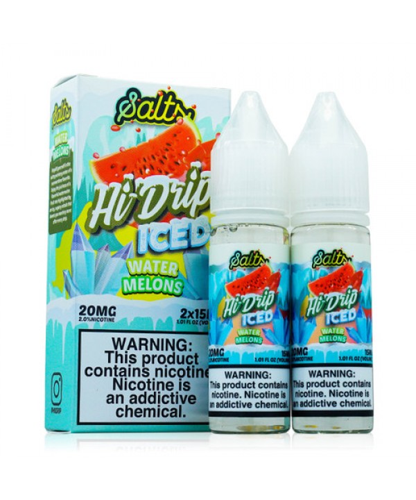 Melon Patch Iced (Water Melons Iced) Salt By Hi-Drip E-Liquid