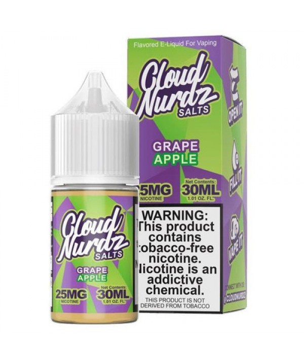 Grape Apple by Cloud Nurdz TFN Salts E-Liquid