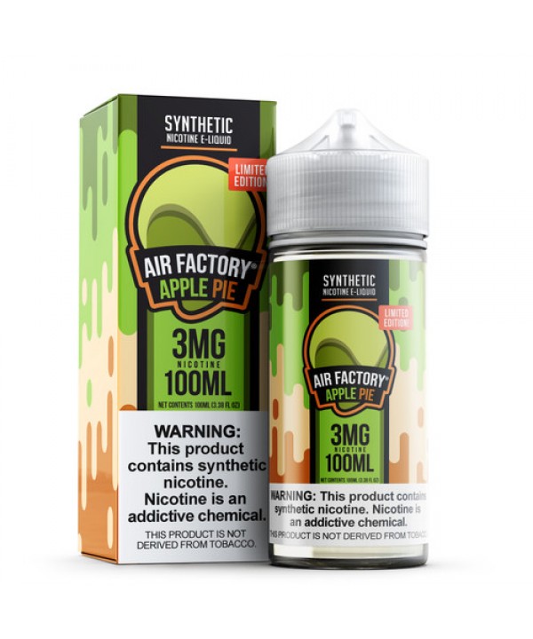 "Limited Edition" Apple Pie by Air Factory Tobacco-Free Nicotine Series E-Liquid