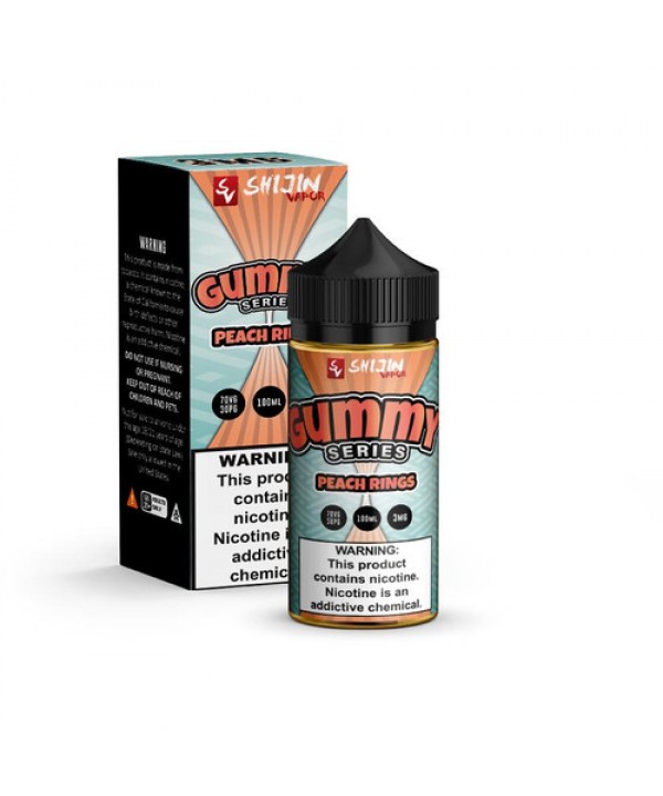 Peach Rings by Shijin Vapor Gummy E-Liquid