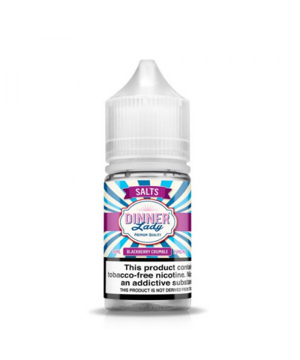 Blackberry Crumble by Dinner Lady Tobacco-Free Nicotine Salt Series E-Liquid